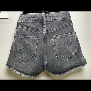 Arizona Jean Co. Women’s Black Distressed High Rise Shorts